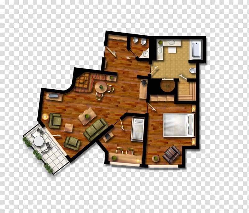 Floor plan Property, accomodation transparent background PNG clipart