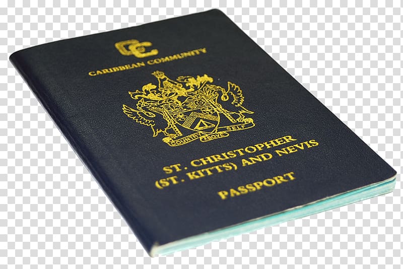 Saint Kitts and Nevis passport Economic citizenship, passport transparent background PNG clipart