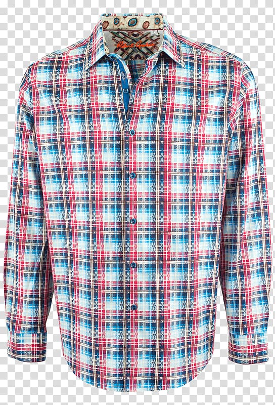 Shirt Tartan Sleeve Full plaid Slim-fit pants, shirt transparent background PNG clipart