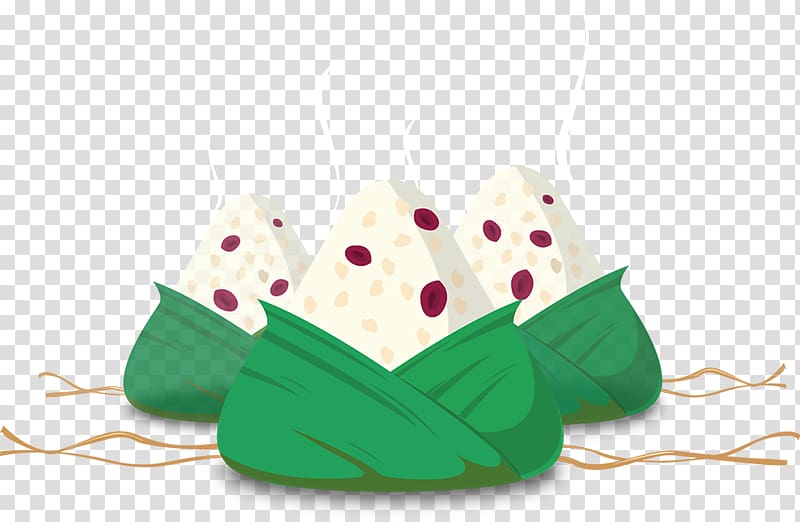 Zongzi Dragon Boat Festival, Cute Cartoon Dumpling transparent background PNG clipart