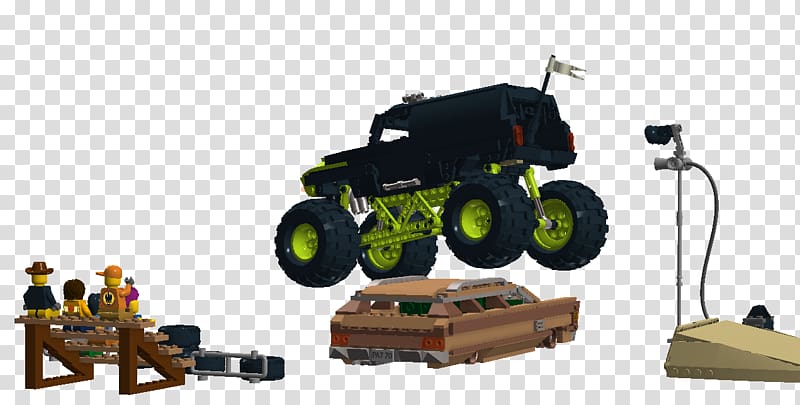 Radio-controlled car Motor vehicle LEGO Truck, Monster Trucks transparent background PNG clipart