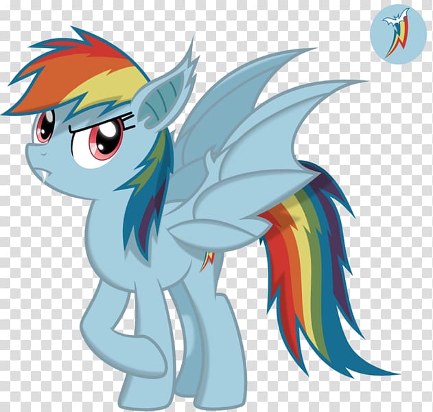 Rainbow Dash My Little Pony Vampire, Vampire transparent background PNG clipart