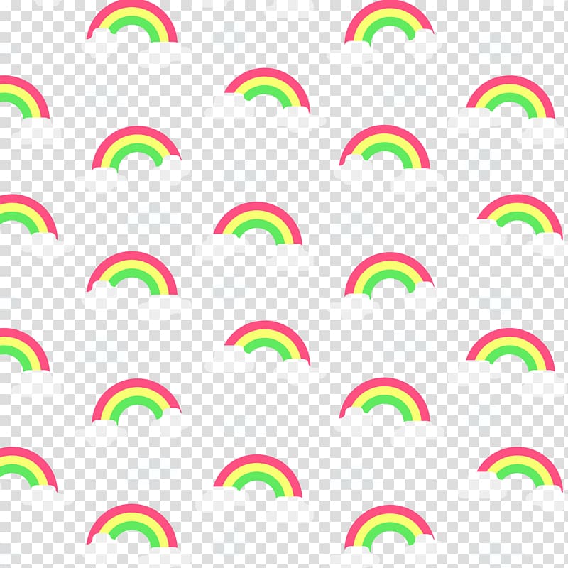 Rainbow Patterns transparent background PNG clipart