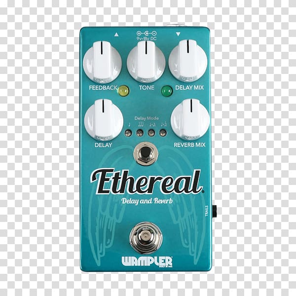 Delay Effects Processors & Pedals Wampler Pedals Ego Compressor Reverberation Sound, electric guitar transparent background PNG clipart