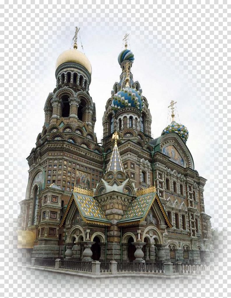 Church of the Savior on Blood Saint Basil\'s Cathedral Temple, Cathedral transparent background PNG clipart