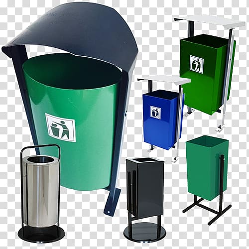 Rubbish Bins & Waste Paper Baskets Metal Plastic Recycling bin, Waste Containment transparent background PNG clipart