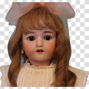 Brown hair Doll, doll transparent background PNG clipart thumbnail