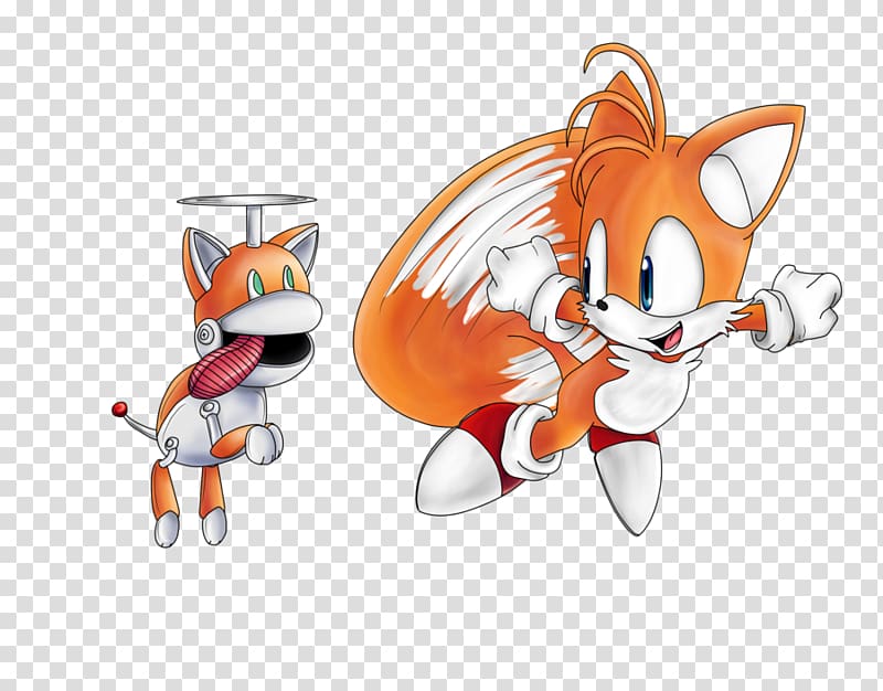 Tails Drawing Fan art Sonic Chaos, pup play tail transparent background PNG clipart