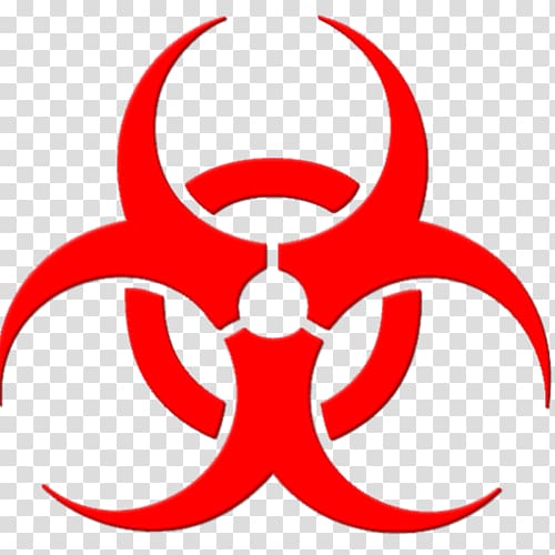 Biological hazard Symbol Sign, symbol transparent background PNG clipart