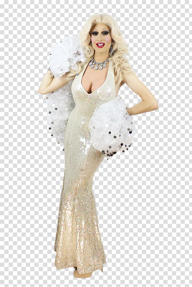 Gown shoot Fashion , drag queen transparent background PNG clipart