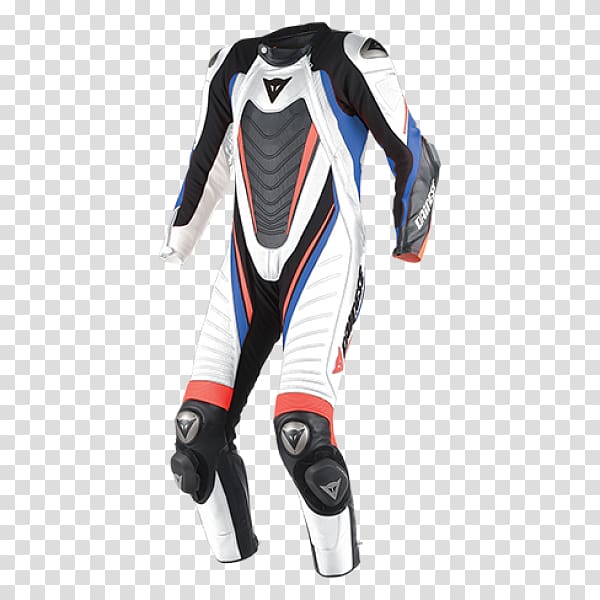 Dainese Aero Evo D1 One Piece Leather Suit Racing suit Motorcycle racing, motorcycle transparent background PNG clipart