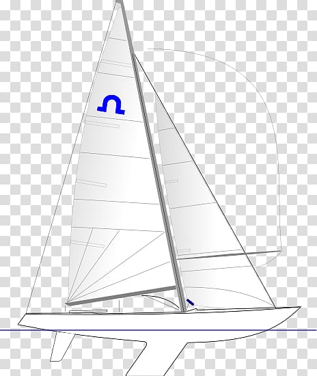 Sailing Cat-ketch Scow Yawl, sail transparent background PNG clipart