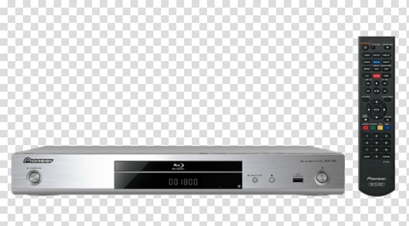 Pioneer BDP-170-K 3D Blu-ray disc player Video scaler Ultra HD Blu-ray 4K resolution, others transparent background PNG clipart