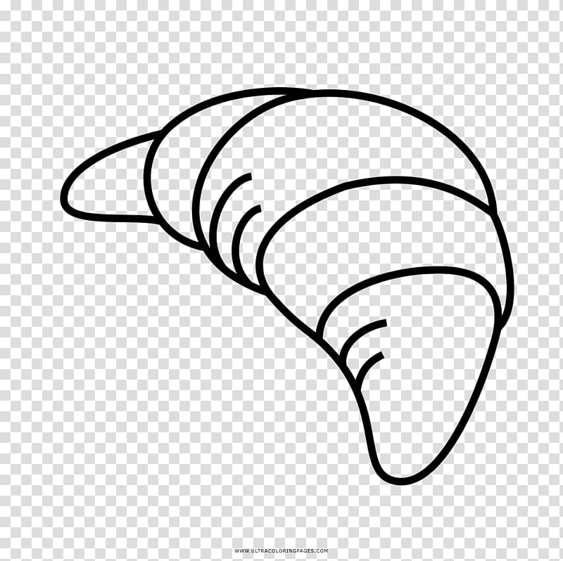 Croissant Coloring book Child Small bread Drawing, croissant transparent background PNG clipart