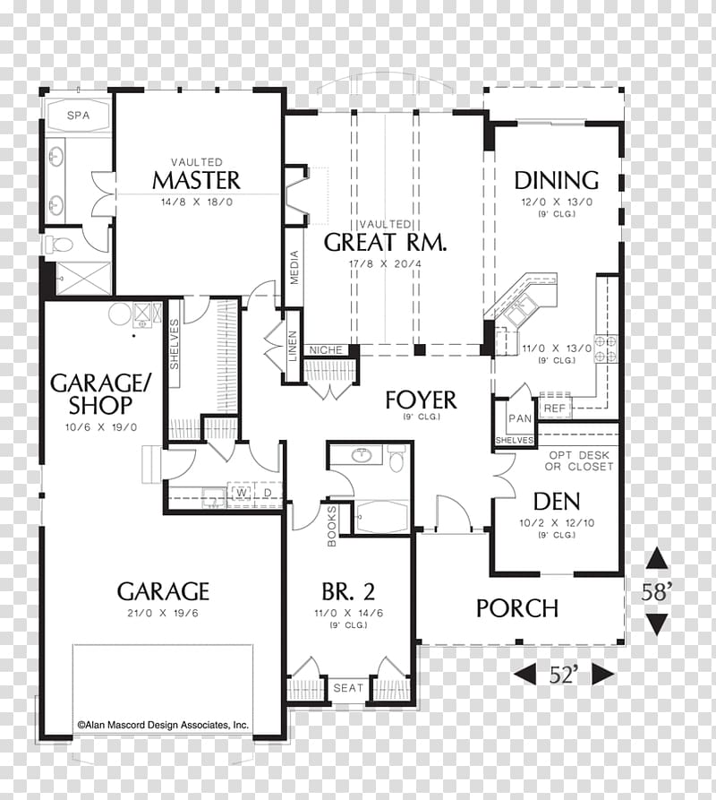 House plan Floor plan Building, house transparent background PNG clipart