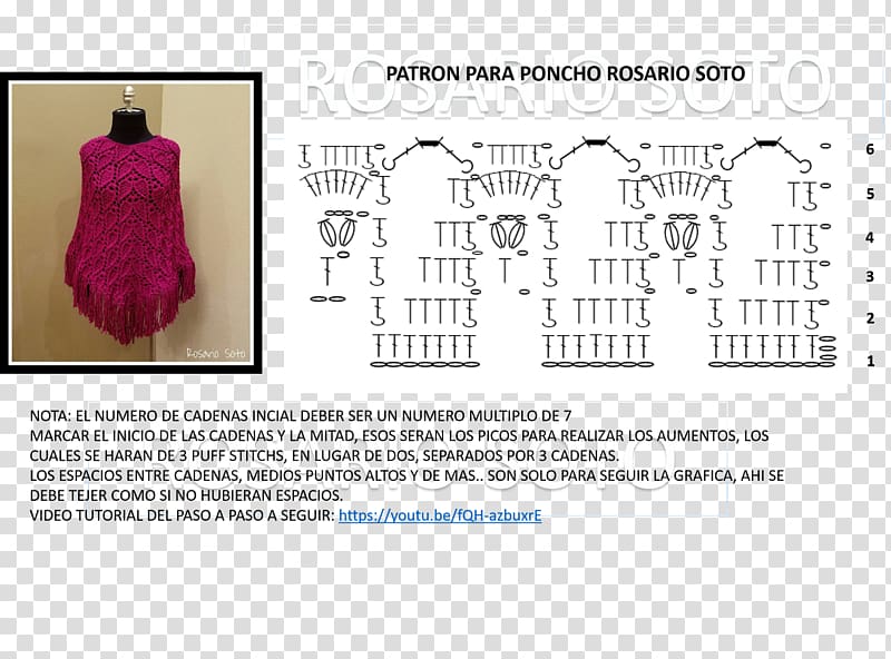 Dress Poncho Crochet Scarf Pattern, dress transparent background PNG clipart