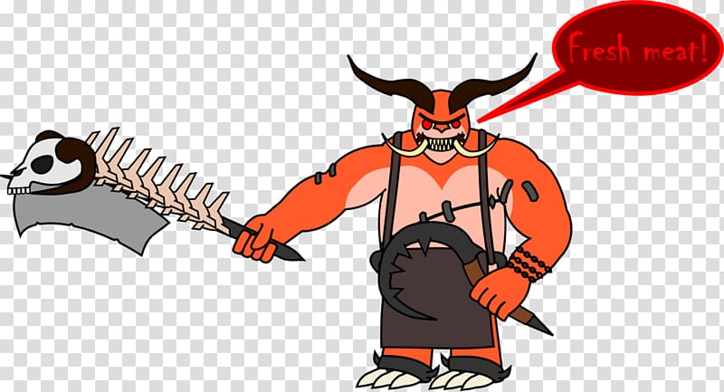 Demon Horse Cartoon , butcher meat hooks transparent background PNG clipart