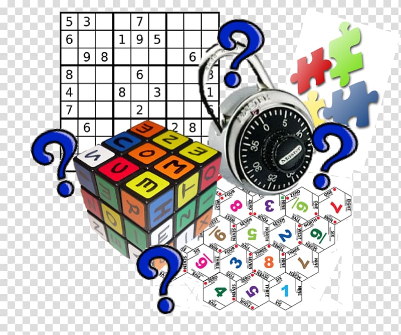 Puzzle cube Game Problem solving Sudoku solving algorithms, christmas corner transparent background PNG clipart