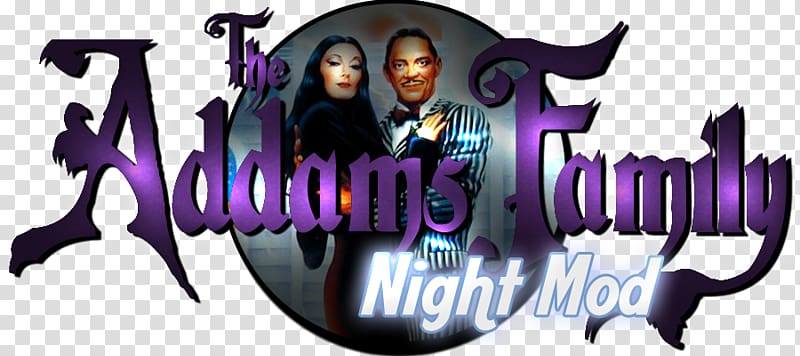 The Addams Family Pinball Gottlieb Game Decal, Morticia Addams transparent background PNG clipart