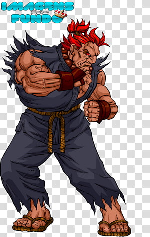 Akuma Street Fighter II: The World Warrior Super Street Fighter II Turbo  Super Street Fighter IV, fight transparent background PNG clipart