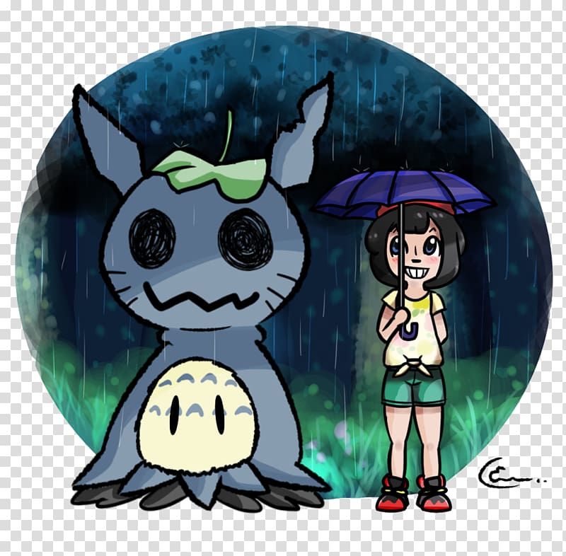 Mimikyu Character, totoro transparent background PNG clipart