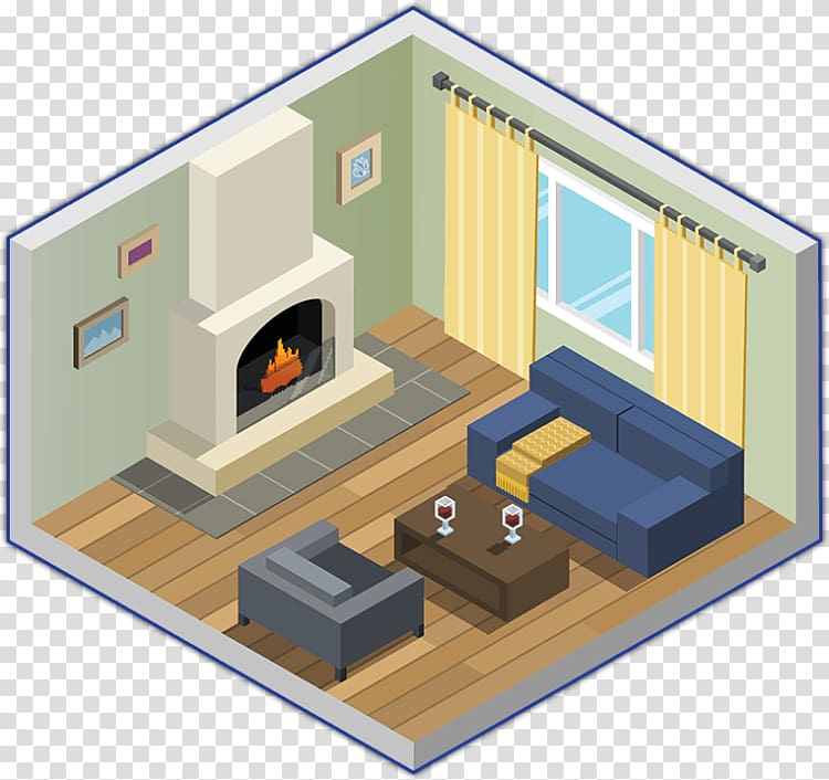 Furniture Living room Light fixture Fireplace, sitting room transparent background PNG clipart
