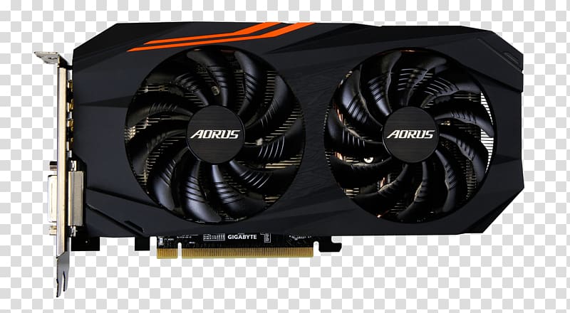 Graphics Cards & Video Adapters AMD Radeon RX 570 AMD Radeon RX 580 Gigabyte Technology, others transparent background PNG clipart