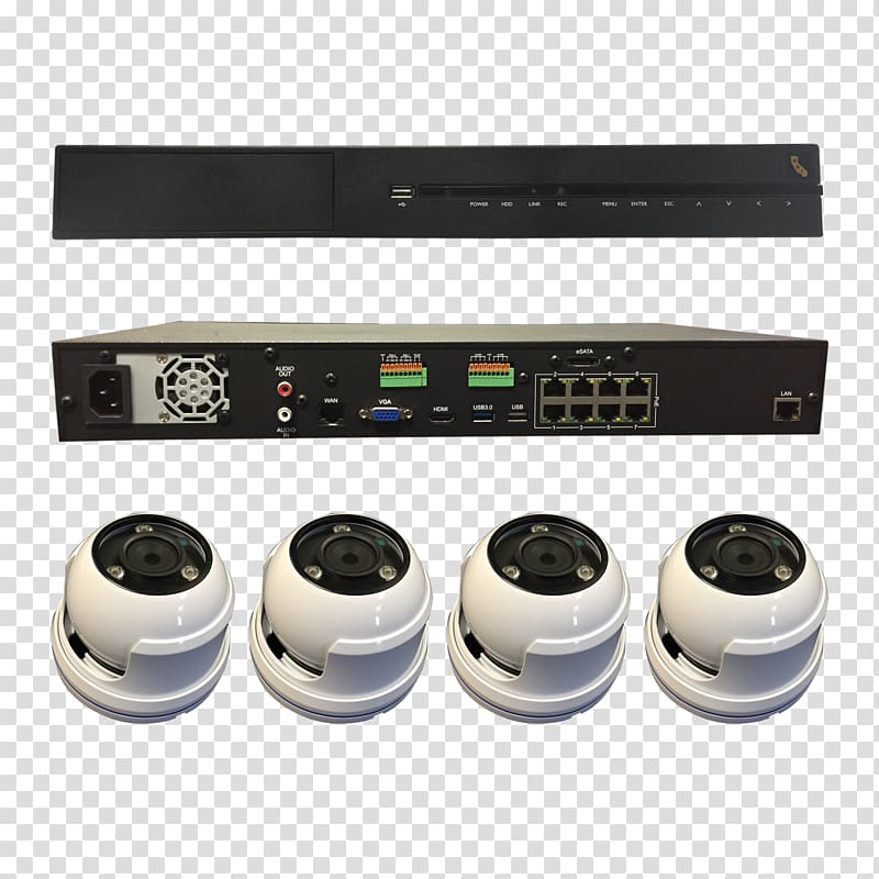Network video recorder IP camera 8chan Power over Ethernet, mega sale transparent background PNG clipart