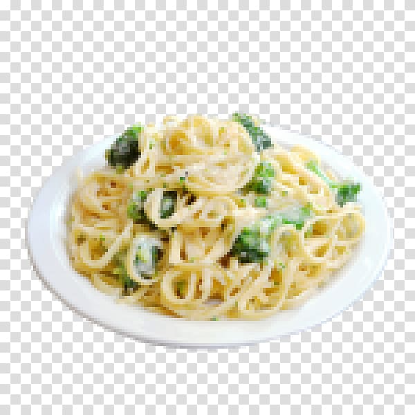 Spaghetti aglio e olio Carbonara Taglierini Fettuccine Alfredo Bigoli, broccoli transparent background PNG clipart