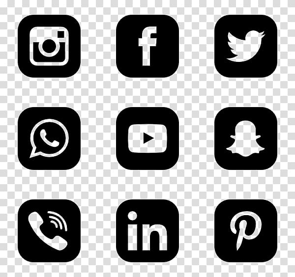 Social Media Icons Png Transparent Background : Library of social media