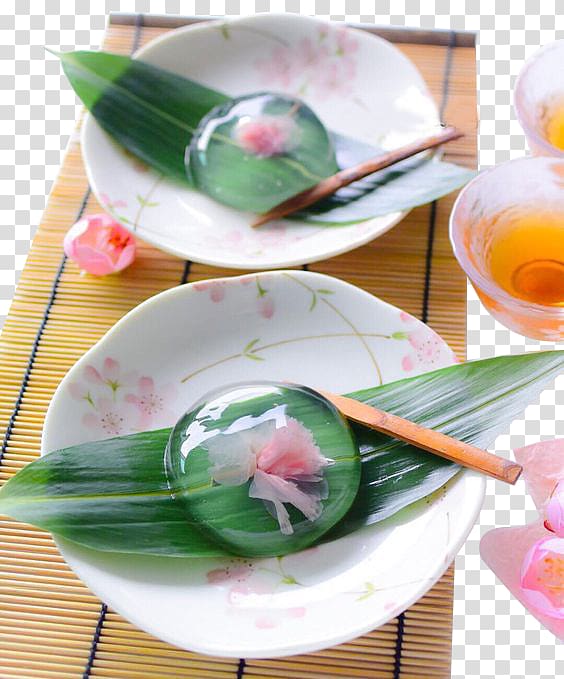 Raindrop Cake Recipe - Strawberry & Cherry blossom filling