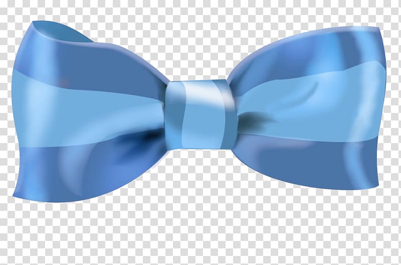 Blue Shoelace knot Bow tie, Blue Ribbon transparent background PNG clipart