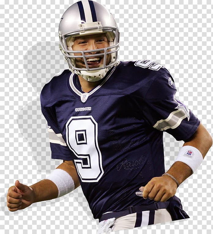 Tony Romo Face mask American Football Helmets Dallas Cowboys, american football transparent background PNG clipart