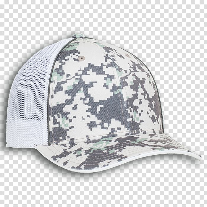 Baseball cap Trucker hat Multi-scale camouflage, digital camo baseball caps transparent background PNG clipart