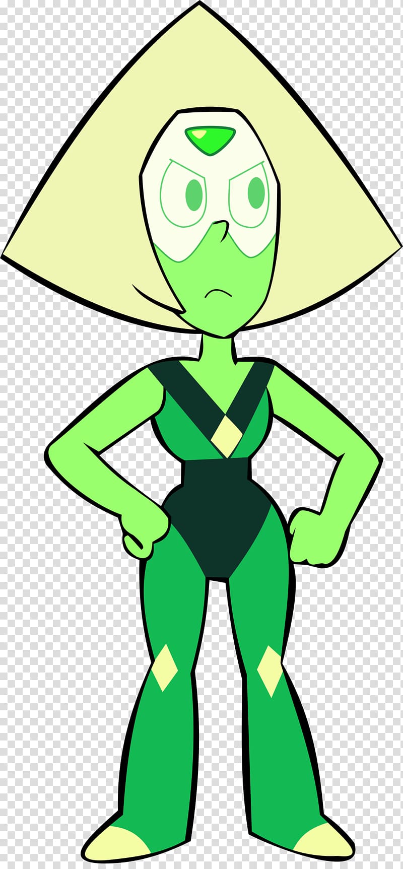 Peridot Green , universe transparent background PNG clipart