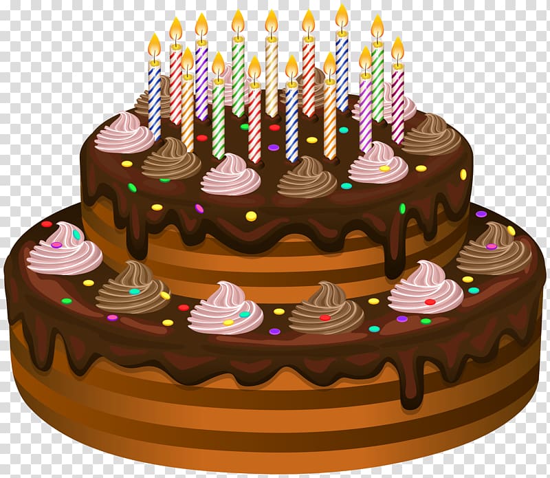 Birthday cake Chocolate cake Torte, cake transparent background PNG clipart