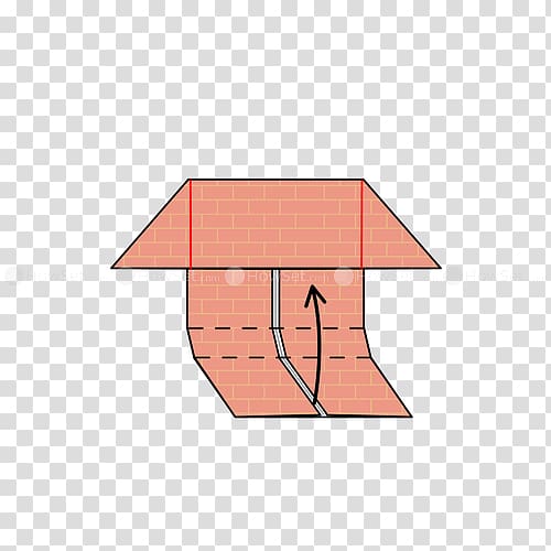 Origami House Animation Cartoon Shed, origami ribbon transparent background PNG clipart
