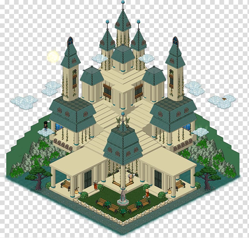 Habbo Diamond Temple Avatar Air Nomads, temple transparent background PNG clipart