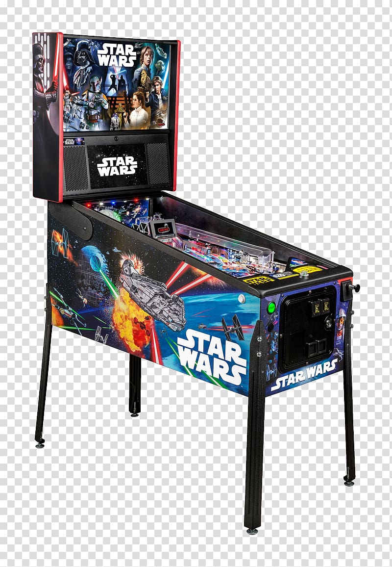 Pinball Stern Electronics, Inc. Star Wars Arcade game, star wars transparent background PNG clipart
