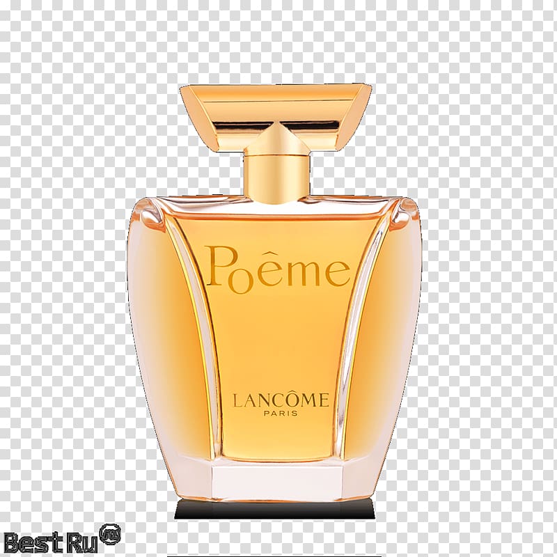 Perfume Lancome Poeme Eau De Parfum Lancôme Eau de toilette Cosmetics, perfume transparent background PNG clipart