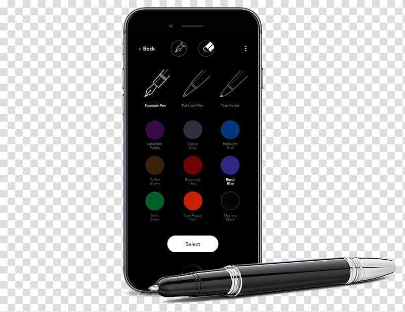 Feature phone Smartphone iPhone Electronics Accessory Mobile app, mont blanc pens amazon transparent background PNG clipart