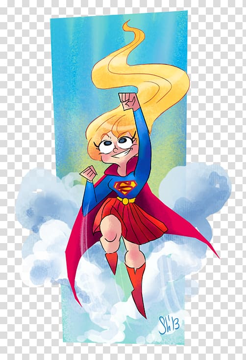 Injustice 2 Supergirl , supergirl cartoon transparent background PNG clipart