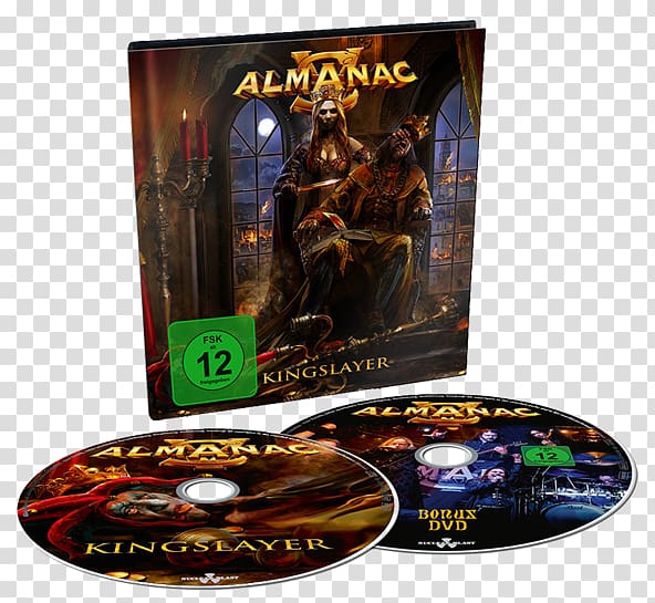 Almanac Kingslayer Compact disc DVD Album, dvd transparent background PNG clipart