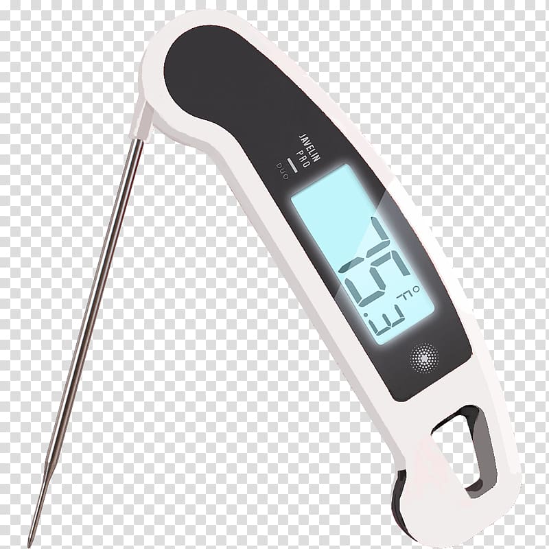 Lavatools Javelin PRO Duo Ambidextrous Backlit Instant Read Digital Meat Thermometer Lavatools PT12 Javelin Digital Instant Read Meat Thermometer, with blast chiller probe transparent background PNG clipart