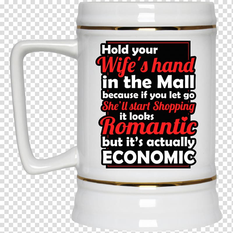 T-shirt Mug Beer stein Coffee, T-shirt transparent background PNG clipart
