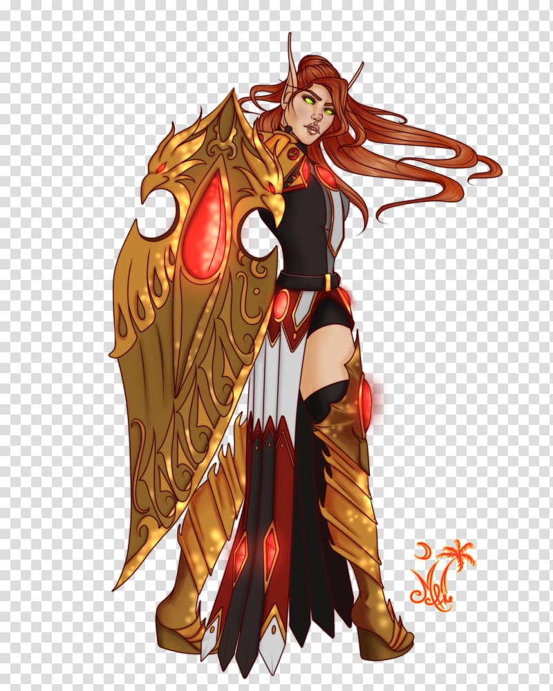 World of Warcraft Fan art Lady Liadrin, Barn Swallow transparent background PNG clipart