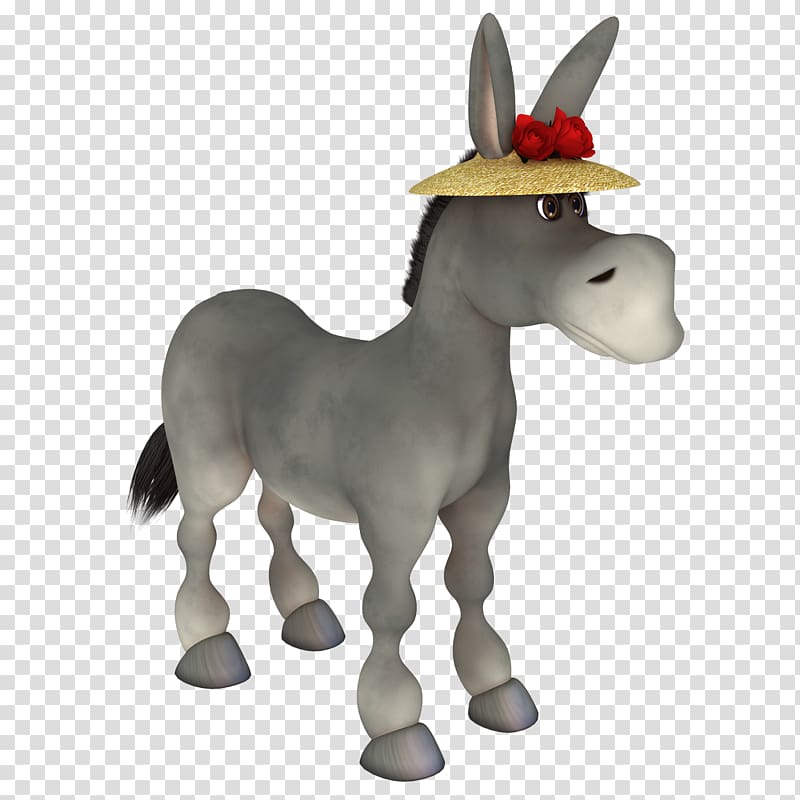 Donkey Mule, Donkey transparent background PNG clipart