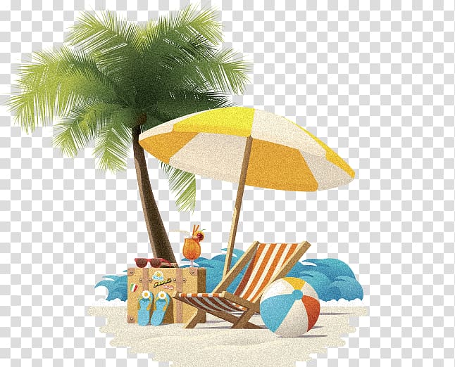 Travel Vacation Beach, Travel transparent background PNG clipart