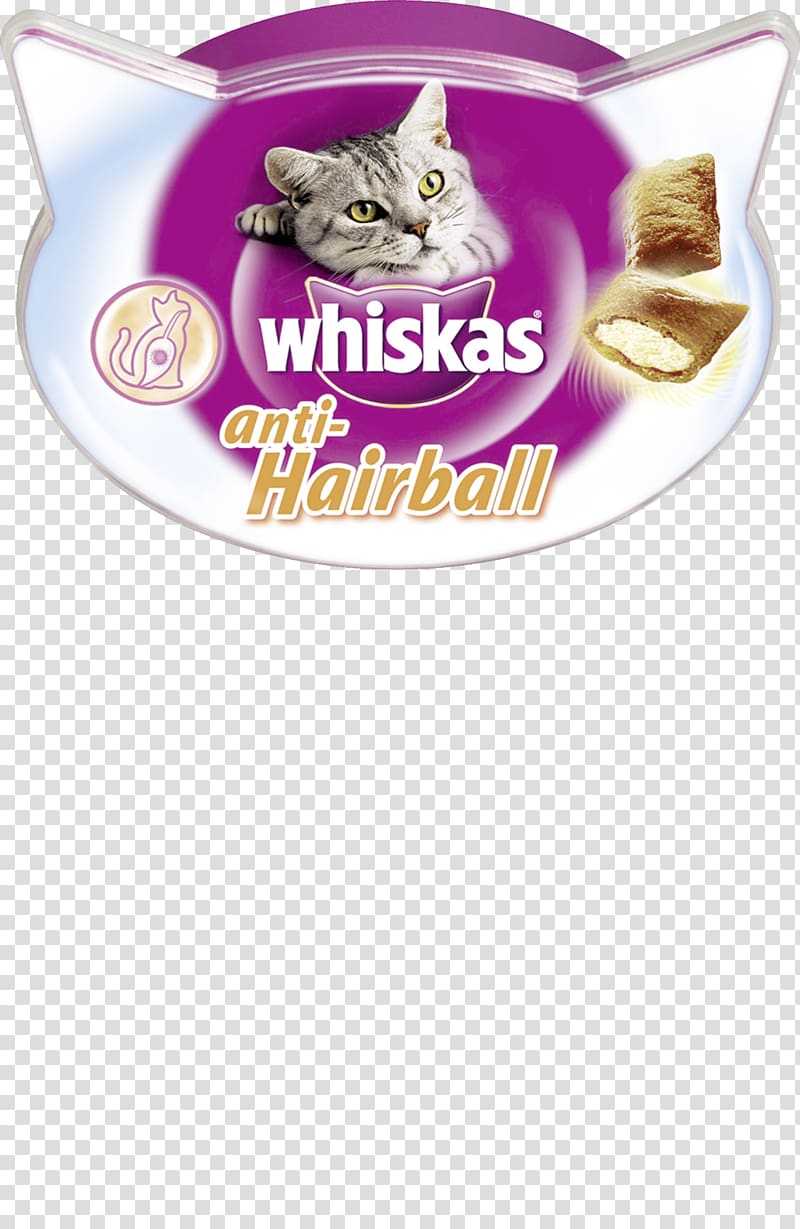 Cat Whiskas Hairball Pedigree Petfoods, Cat transparent background PNG clipart