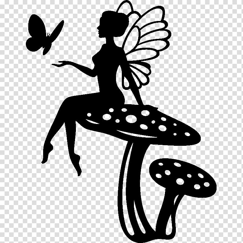 Silhouette Fairy Art Drawing , Silhouette transparent background PNG clipart